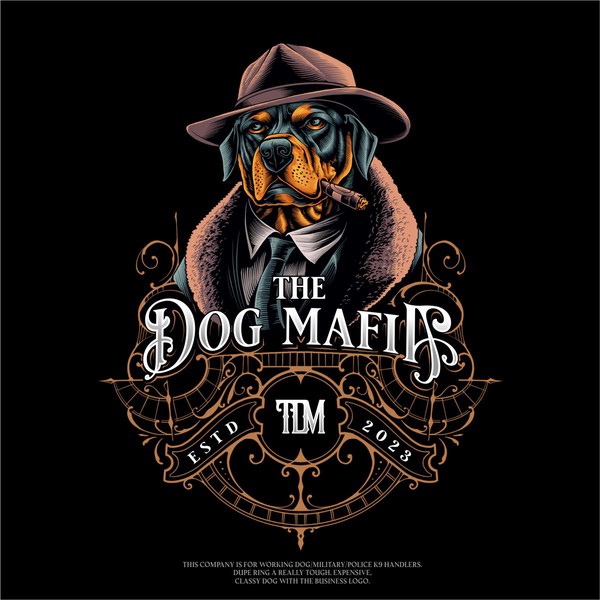 The Dog Mafia Logo Design