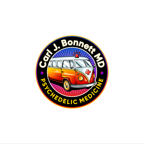 Design by bioniq_9 titled "Psychedelic Doctor Personal Brand"