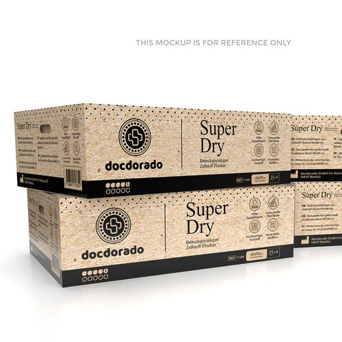 Designs | docdorado superdry cartonage | Product packaging contest