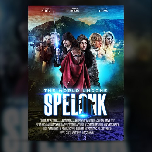 Poster for Apocalyptic sci fi film Design by EPH Design