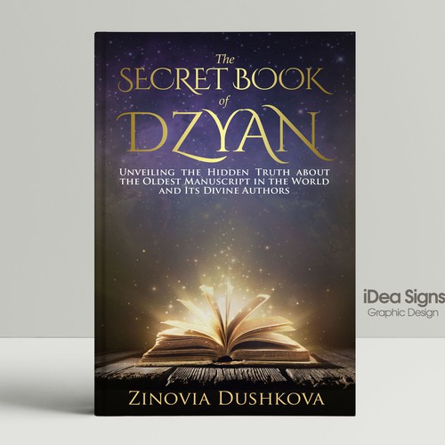 Guaranteed Prize: Create a Cosmic Book Cover-ontwerp door iDea Signs