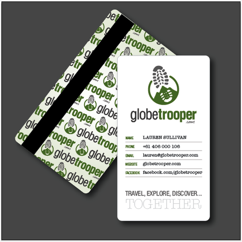 UNIQUE Project - Business Card - THEME: Bus/Train/Plane Ticket Design por Melissaaa