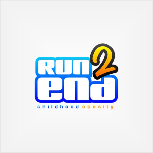 Run 2 End : Childhood Obesity needs a new logo Ontwerp door rezarereza