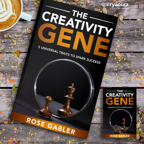 Design a powerful book cover to inspire creativity and connection! Design by ryanurz