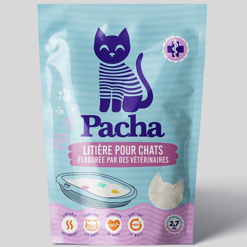 Cat Litter startup Minimalistic packaging - Contest Design von agooshe