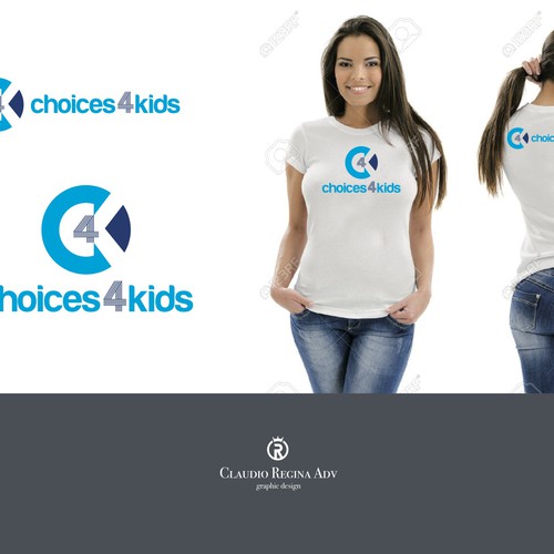 "Create an exciting logo that captures the value choices4Kids brings to kids" winning Logo design