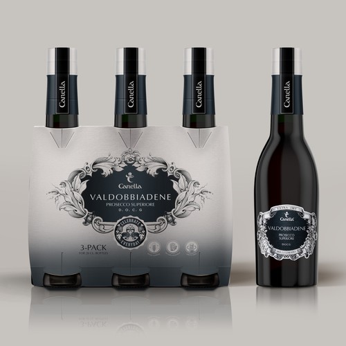 3pack prosecco Design by StanBranding