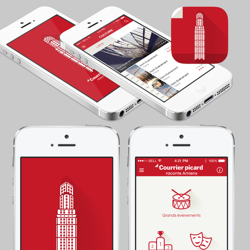 Le Courrier picard raconte Amiens Réalisé par ozonestyle