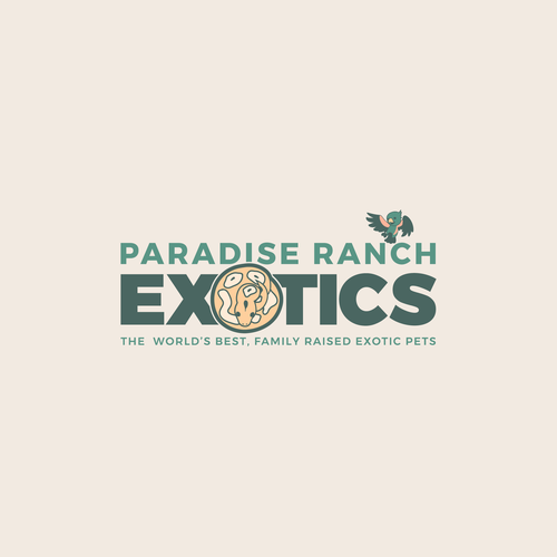 Logo for Exotic Animal, Reptiles As Pets Business Diseño de Dona B