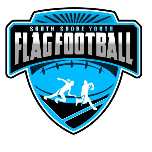 flag football logo ideas