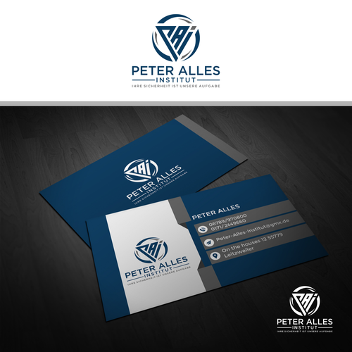 Seriose Visitenkarten Fur Eine Selbststandige Fachkraft Fur Arbeitssicherheit Wettbewerb In Der Kategorie Logo Visitenkarte 99designs