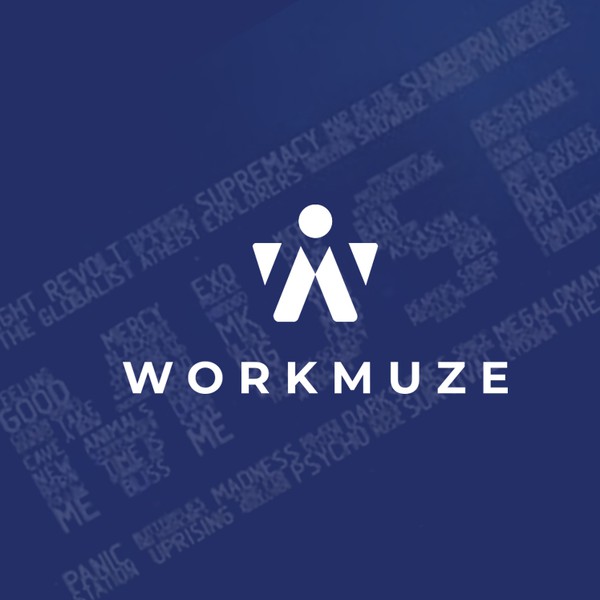 Design by Brandev™ titled "Creative Abstract Logo WM, "M within W" for WorkMuze."