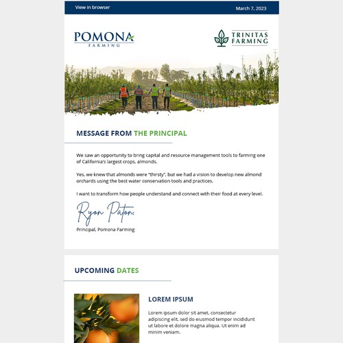 Email contest entry by Silviab1