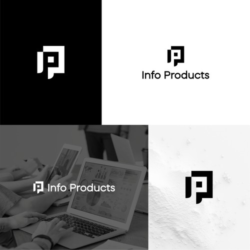InfoProducts.com - Logo & Branding Design by Nokturnal.pro