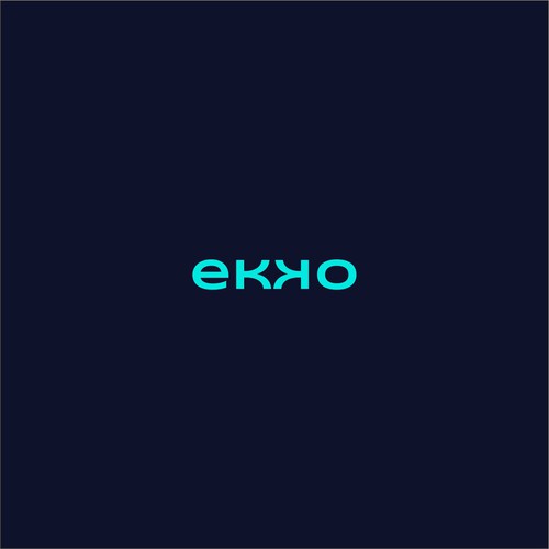 SIMPLE LOGO - ekko Letters then dm after Design by zumiko