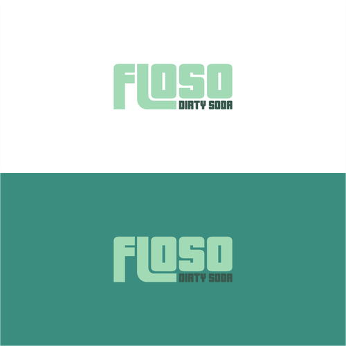 Floso - Dirty Soda shop in Pacific Northwest Ontwerp door Mazdisgn