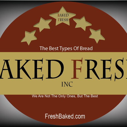 logo for Baked Fresh, Inc. Diseño de Sam214365