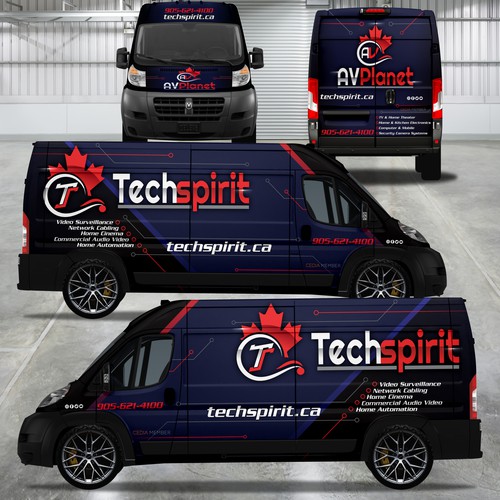 Design a Van Wrap for security systems installation Company Design by ✨Elis Alves✨