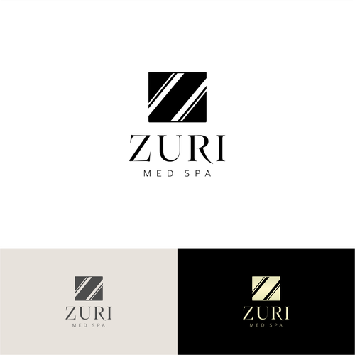 Zuri Med Spa Logo Diseño de Andy Nauval