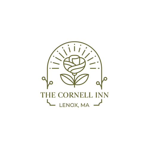 Luxury Boutique Hotel Logo for The Cornell Inn Design by VOLVE