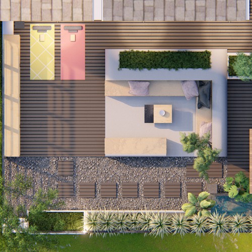 Ideation: Roof Top Terrace Design by BenTō.