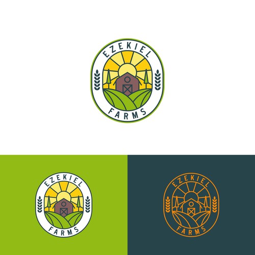 Diseño de A sweet, earthy logo for a regenerative fruit farm de Luckart.id