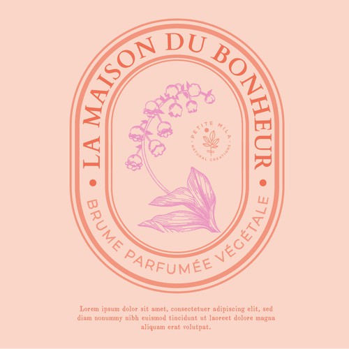 Product label contest entry by Izmo Graphisme