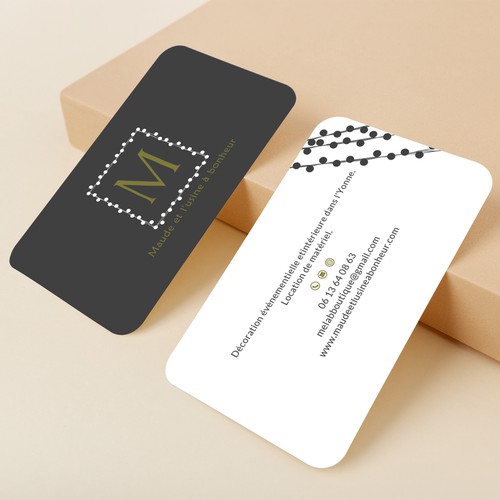 Business card contest entry by Roni_