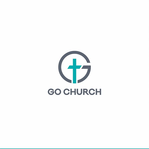 Go Church logo Diseño de Oculus Branding