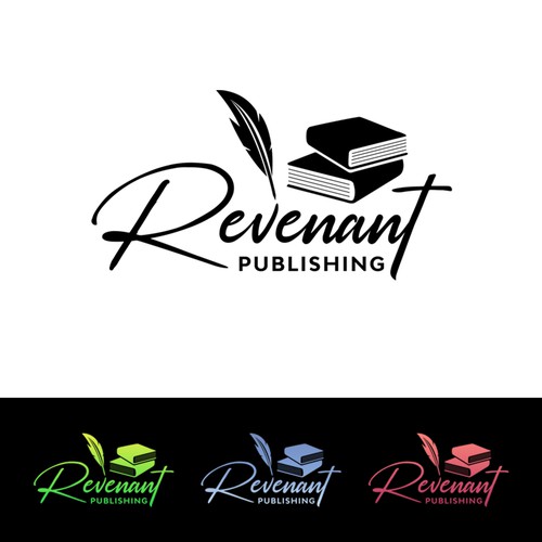 I need a catchy logo to represent my publishing company. Design by Mimi™