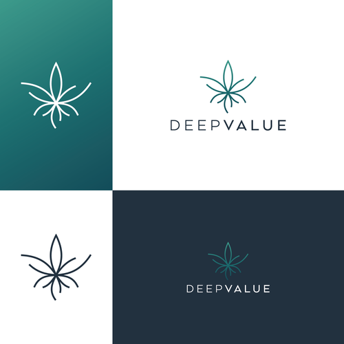 Cannabis Brand Logo needed for "Deep Value" brand Design by BlindB