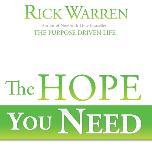 Design Rick Warren's New Book Cover-ontwerp door Virginia Moura