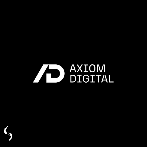 axiom digital logo design Design by Savevski