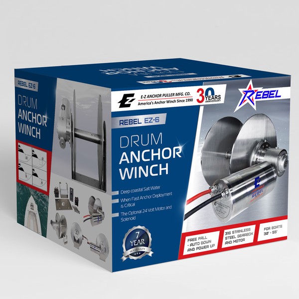 Design by Lora Gross titled "Design box for anchor winch"