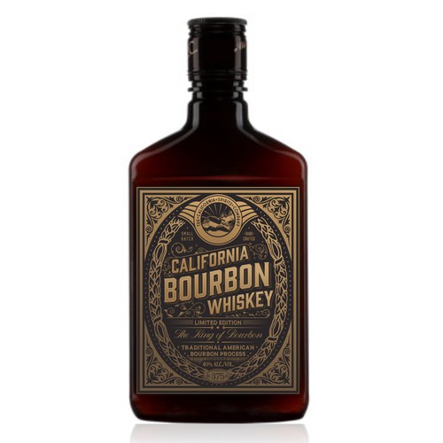 Design a retro Bourbon label Design by Wooden Horse