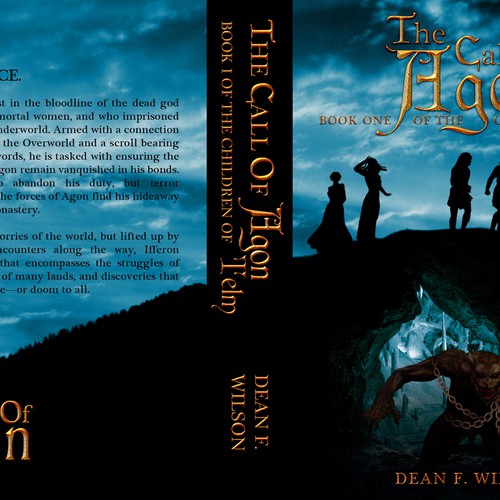 Create an epic fantasy book cover for Dioscuri Press Design by Martin Friberg