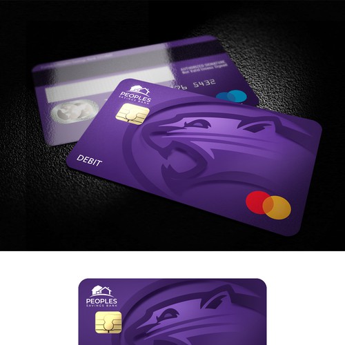 PSB - Cougar Pride Debit Card Design by dalheners