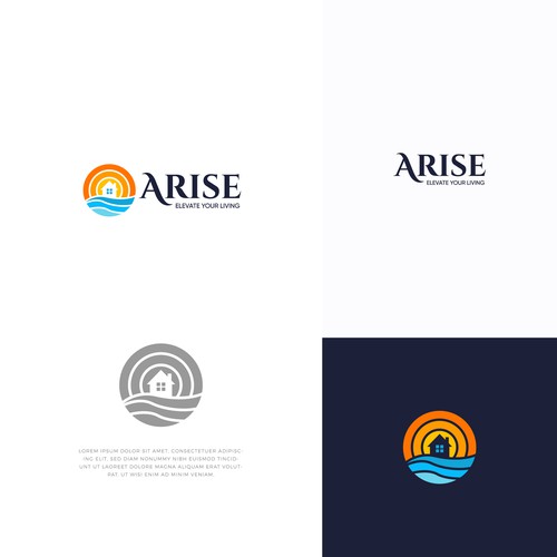 Design Arise - Rebranding (Brand Guide & Logo) por The Sains