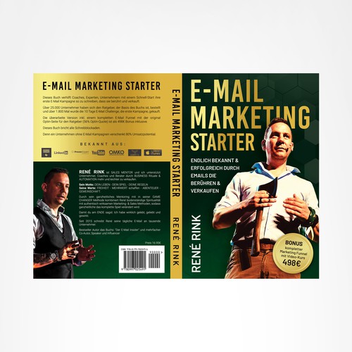 New E-Mail Marketing Best-Seller Books news #1 Cover Design by LunarDragon