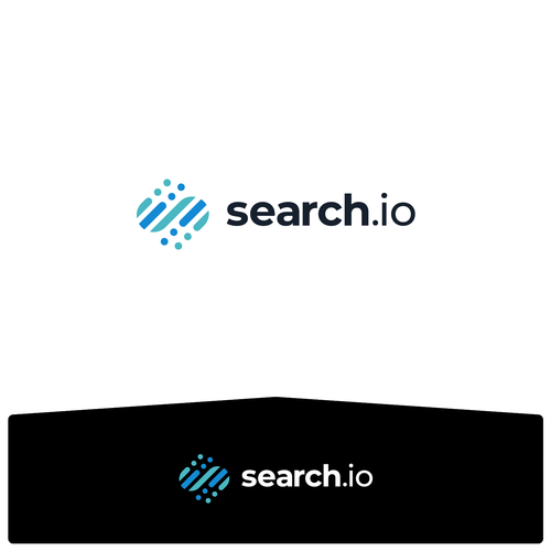 Logo for modern AI search engine Réalisé par wenk