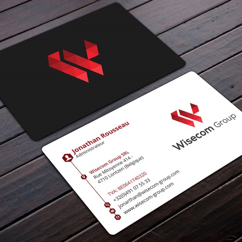 Carte de visite pro - Grossiste PLV & signalétique Ontwerp door prosenjit_P