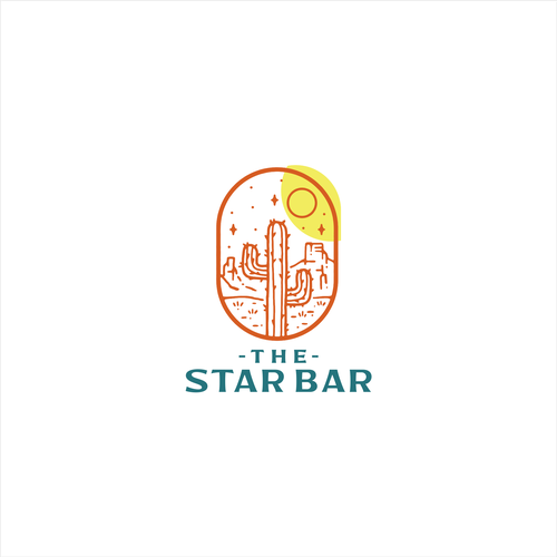 A Bar with Joshua Trees all around Design von deer203A