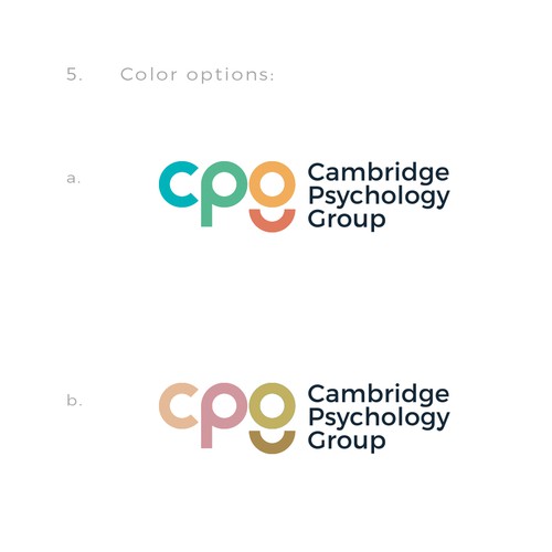 Group psychologist practice needs a smart, warm, modern, prestigious but approachable logo Design by alby letoy ✎