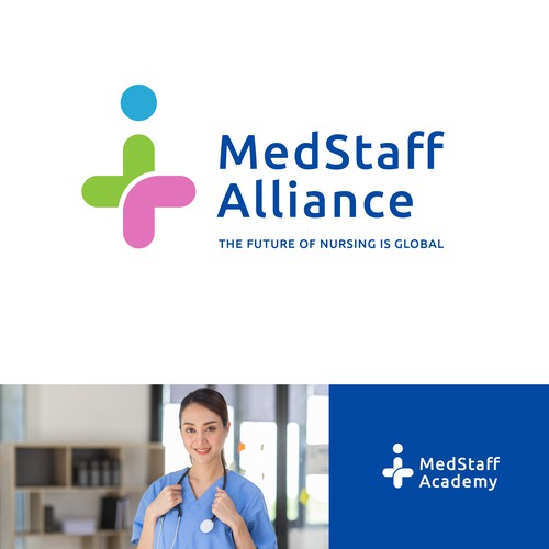 MedStaff Alliance - Logo Design by Jonno FU