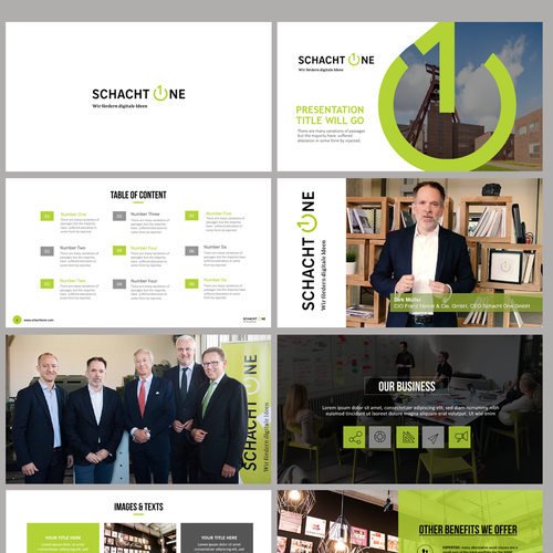 Innovative And Inspiring Powerpoint Template For Schacht One Powerpoint Template Contest 99designs