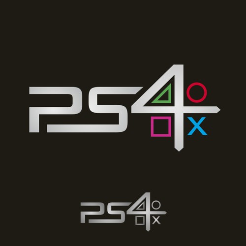 Community Contest: Create the logo for the PlayStation 4. Winner receives $500! Design by InfaSignia™