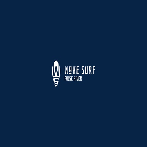 Edgy/sophisticated wake surf logo for a female/male group of wake surfers that embody a luxury life. Nothing predictable Design by aridotgo