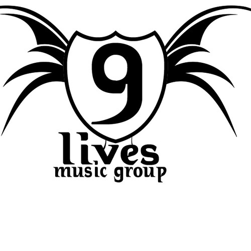 9 Lives Music Group Record Label LOGO Design by Dr!ver