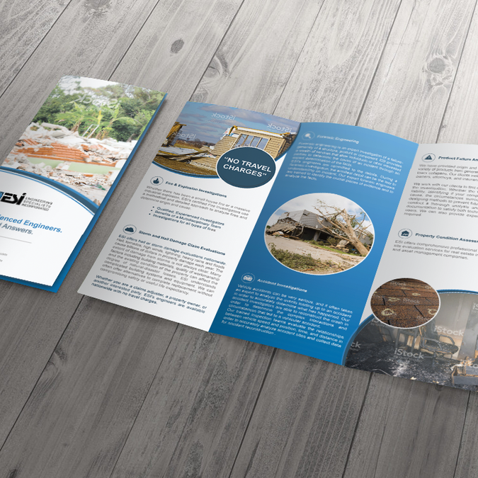 Create a recognizable brochure for a Forensic Engineering Firm ...