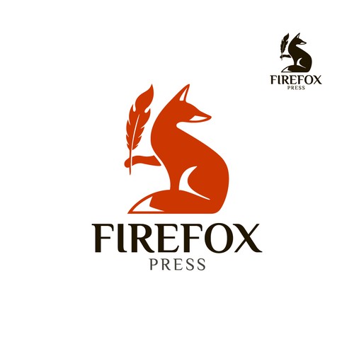 Create a fierce fox logo for firefox press! | Logo design contest |  99designs